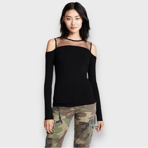 NWT Bailey44 Swallowed Whole Sweater In Black Size Small